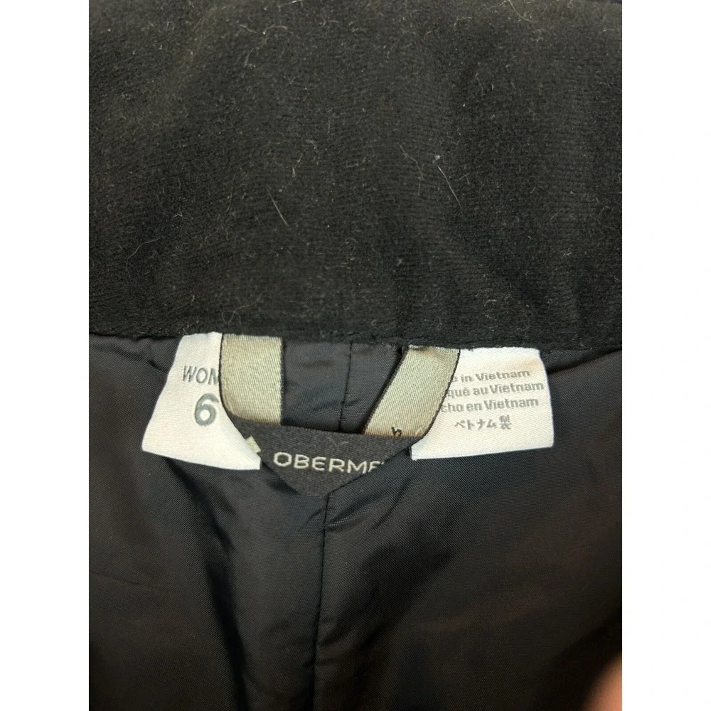 Obermeyer Pants Womens 6 Thermore Insulated Black Ski Snow 15017 Winter Read